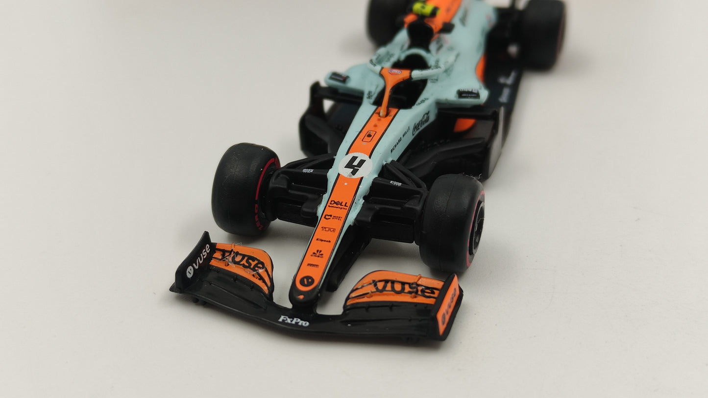 Tarmac Works Mclaren MCL35m Lando Norris 3rd place Monaco GP 2021 TC-T64G-F040LN1