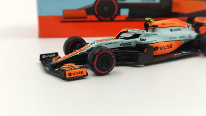 Tarmac Works Mclaren MCL35m Lando Norris 3rd place Monaco GP 2021 TC-T64G-F040LN1