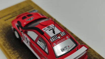 Tarmac Works Mitsubishi Lancer Evo 6.5 WRC T.Makinen/R.Mannisenmäki Safari Rally Kenya Winner 2001 TC-T64-021-01SAF