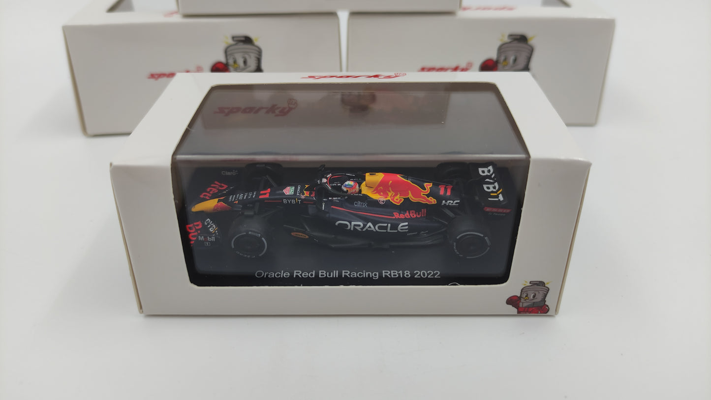 Sparky Red Bull RB18 Sergio Perez F1 2022 1/64 SY255