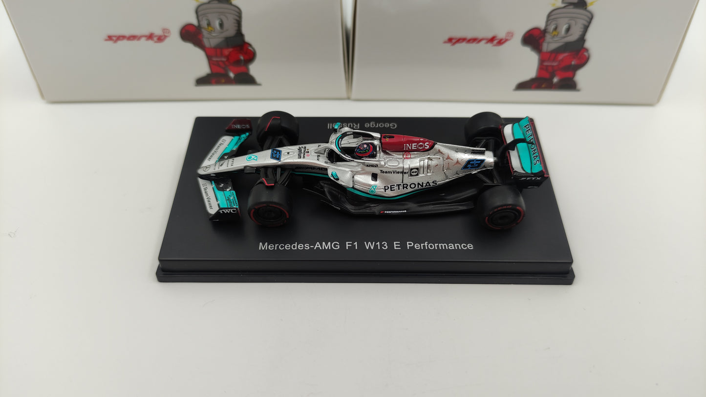 Sparky Mercedes W13 George Russell F1 2022 1/64 SY257