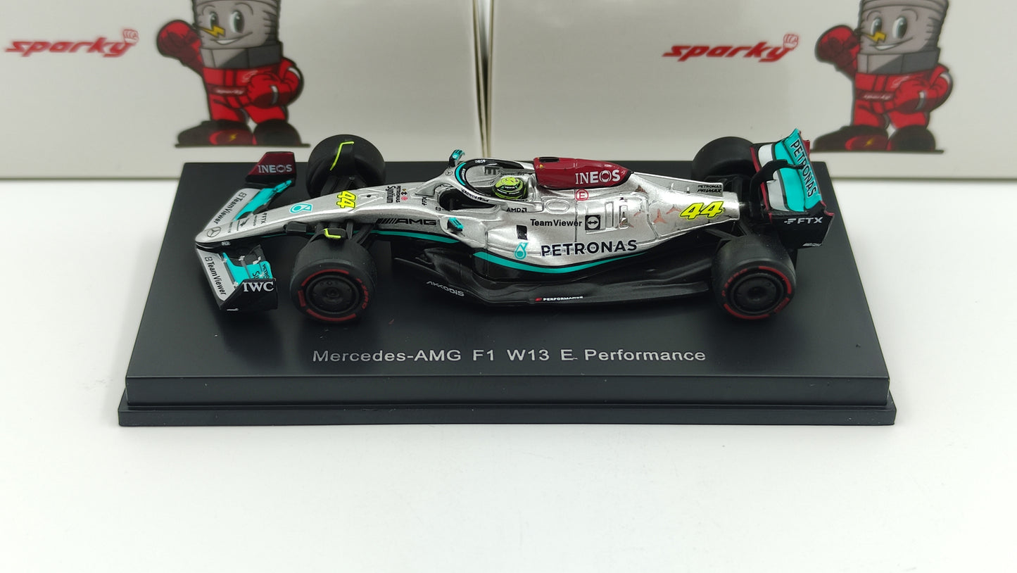 Sparky Mercedes W13 Lewis Hamilton F1 2022 1/64 SY256