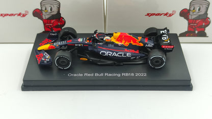 Sparky Red Bull RB18 Max Verstappen F1 World Champion 2022 1/64 SY254