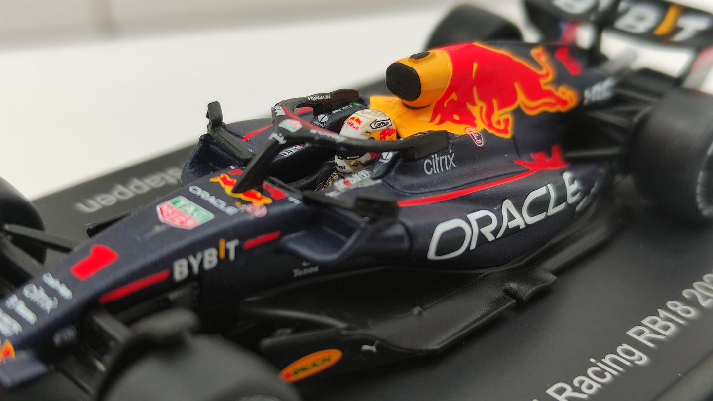 Sparky Red Bull RB18 Max Verstappen F1 World Champion 2022 1/64 SY254