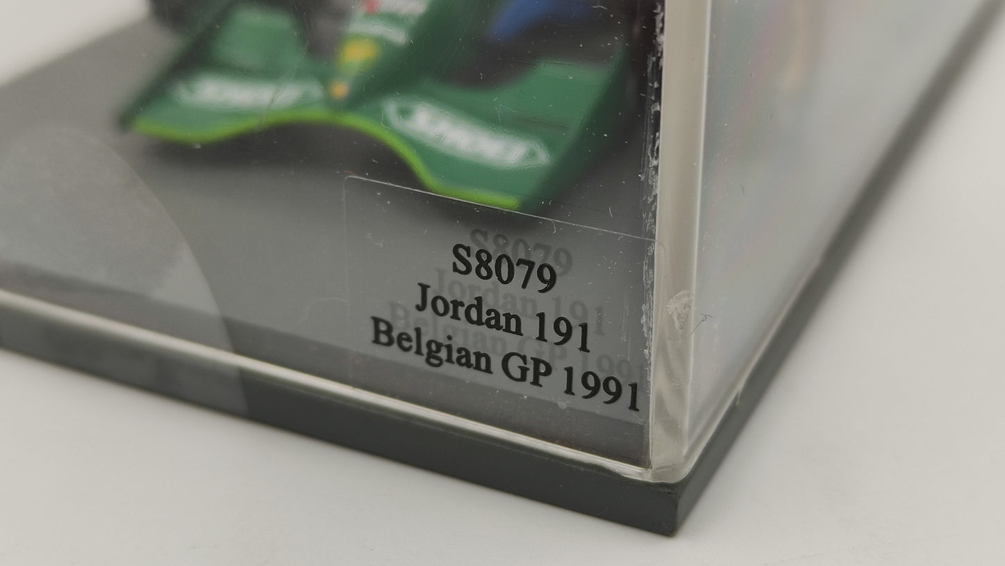 Spark Jordan Ford 191 Michael Schumacher Belgian GP 1991 1/43 S8079