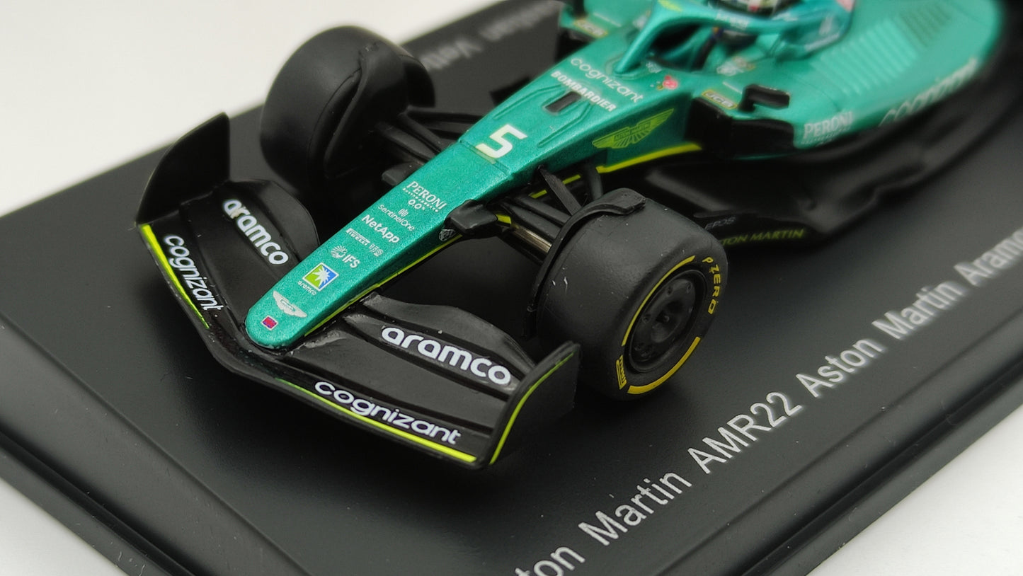 Sparky Aston Martin AMR22 Sebastian Vettel F1 2022 1/64 SY262