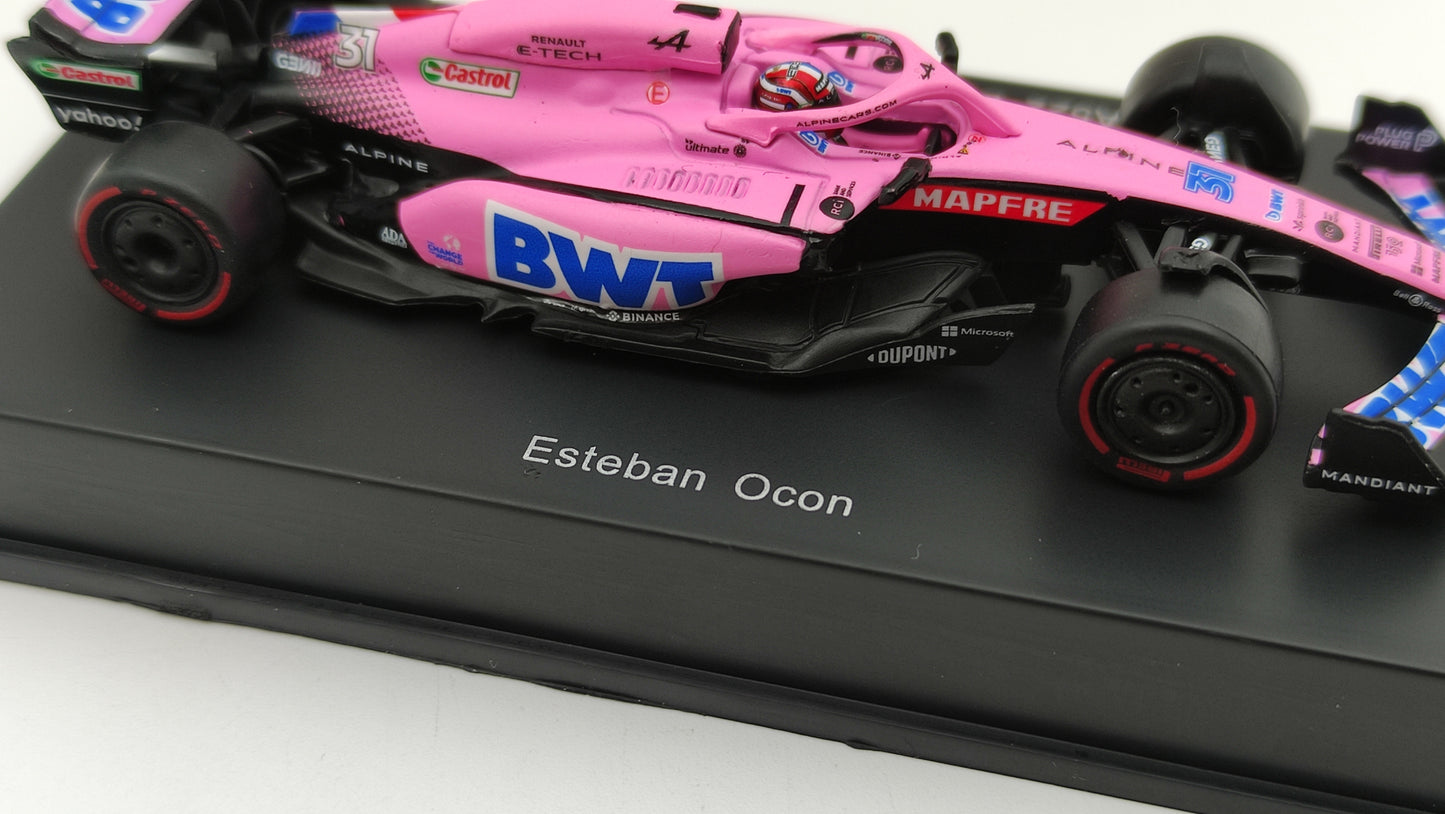 Sparky Alpine A522 Esteban Ocon F1 2022 1/64 SY251