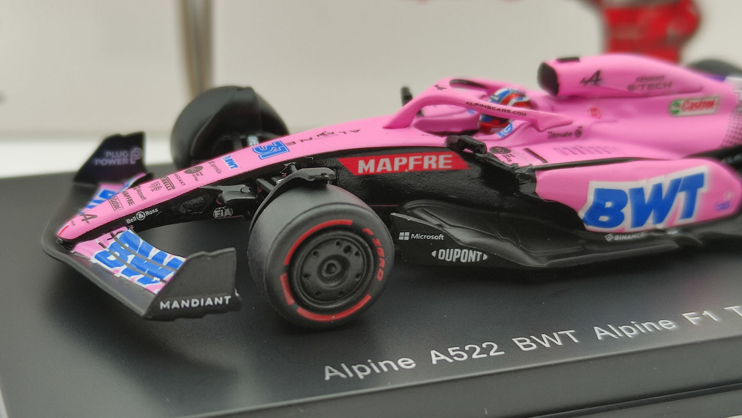Sparky Alpine A522 Esteban Ocon F1 2022 1/64 SY251