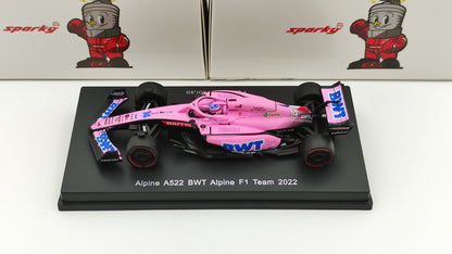 Sparky Alpine A522 Fernando Alonso F1 2022 1/64 SY250
