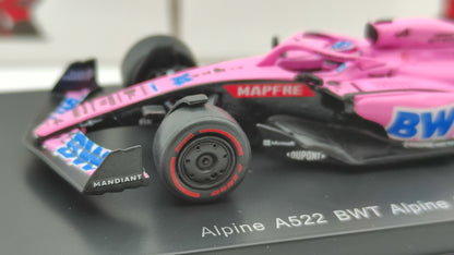 Sparky Alpine A522 Fernando Alonso F1 2022 1/64 SY250