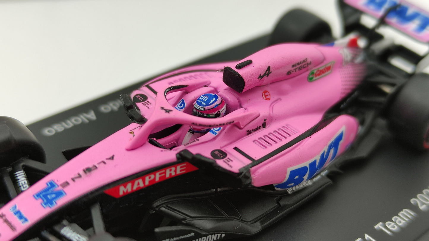 Sparky Alpine A522 Fernando Alonso F1 2022 1/64 SY250