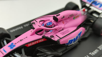 Sparky Alpine A522 Fernando Alonso F1 2022 1/64 SY250