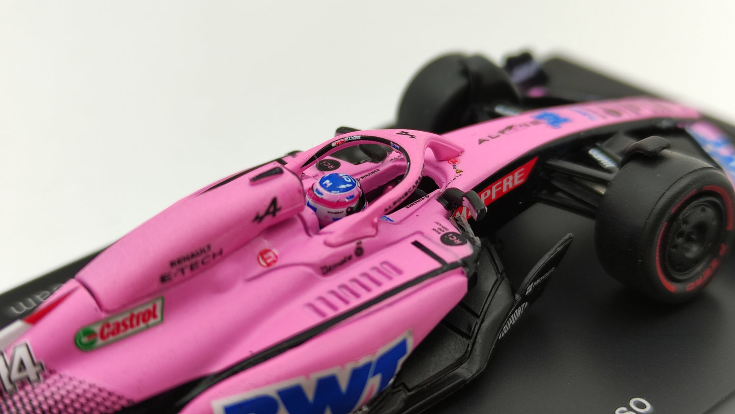 Sparky Alpine A522 Fernando Alonso F1 2022 1/64 SY250