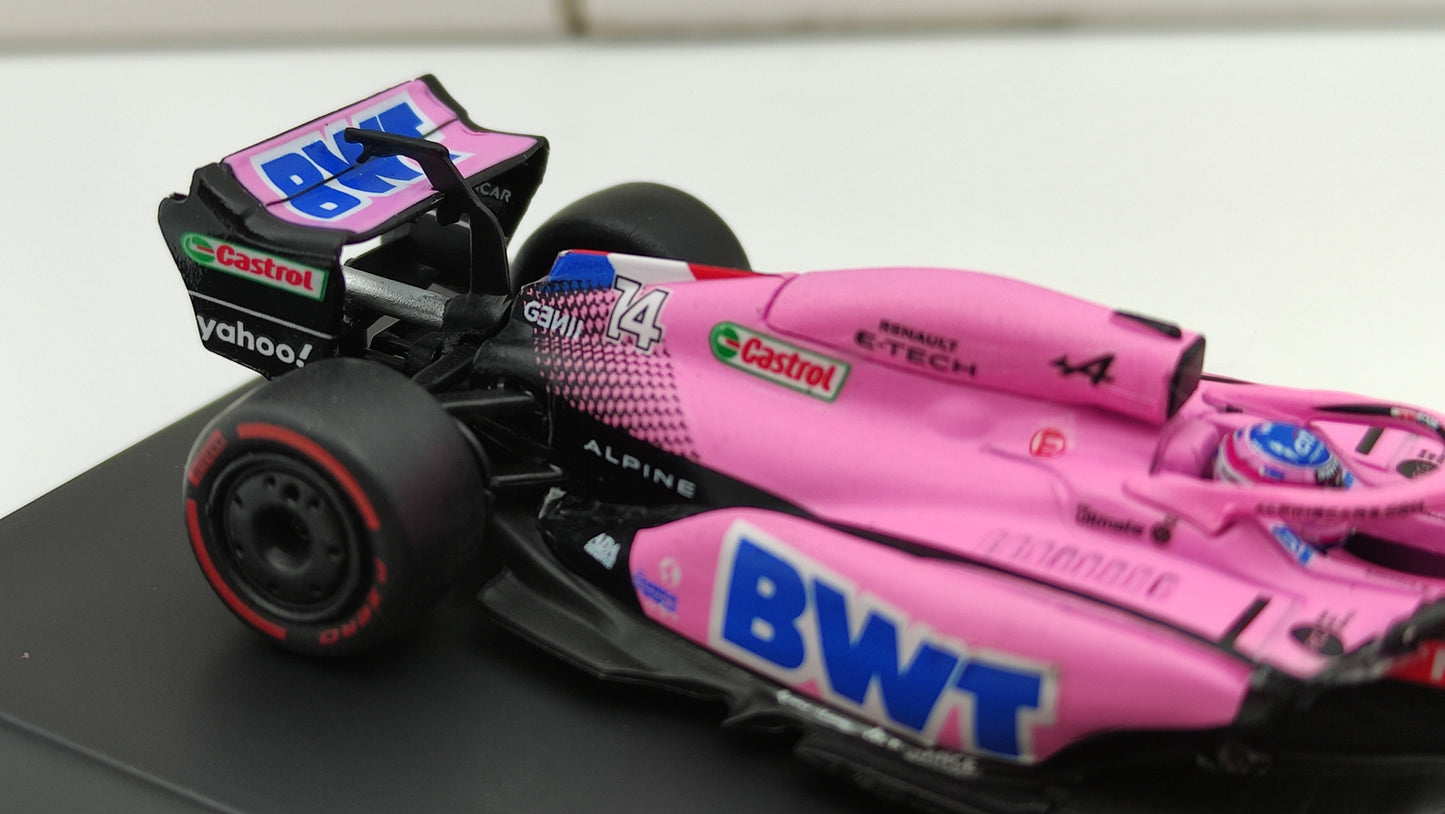 Sparky Alpine A522 Fernando Alonso F1 2022 1/64 SY250