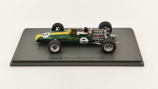 Spark Lotus 49 Jim Clark Winner Dutch GP 1967 1/43 S4826