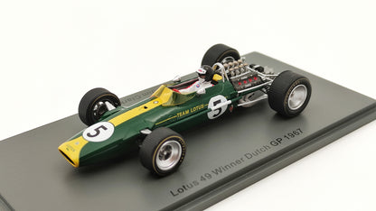 Spark Lotus 49 Jim Clark Winner Dutch GP 1967 1/43 S4826