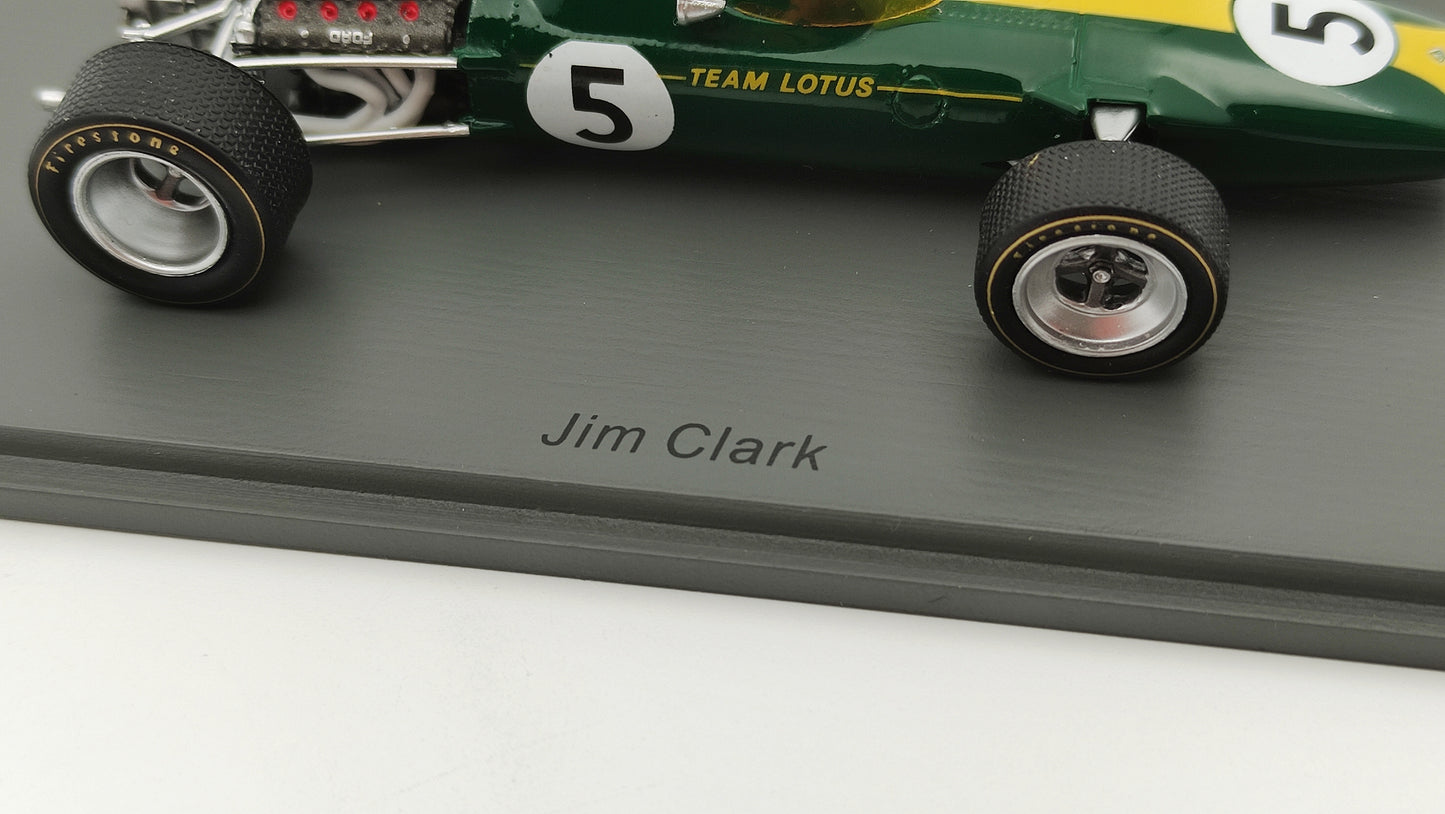 Spark Lotus 49 Jim Clark Winner Dutch GP 1967 1/43 S4826