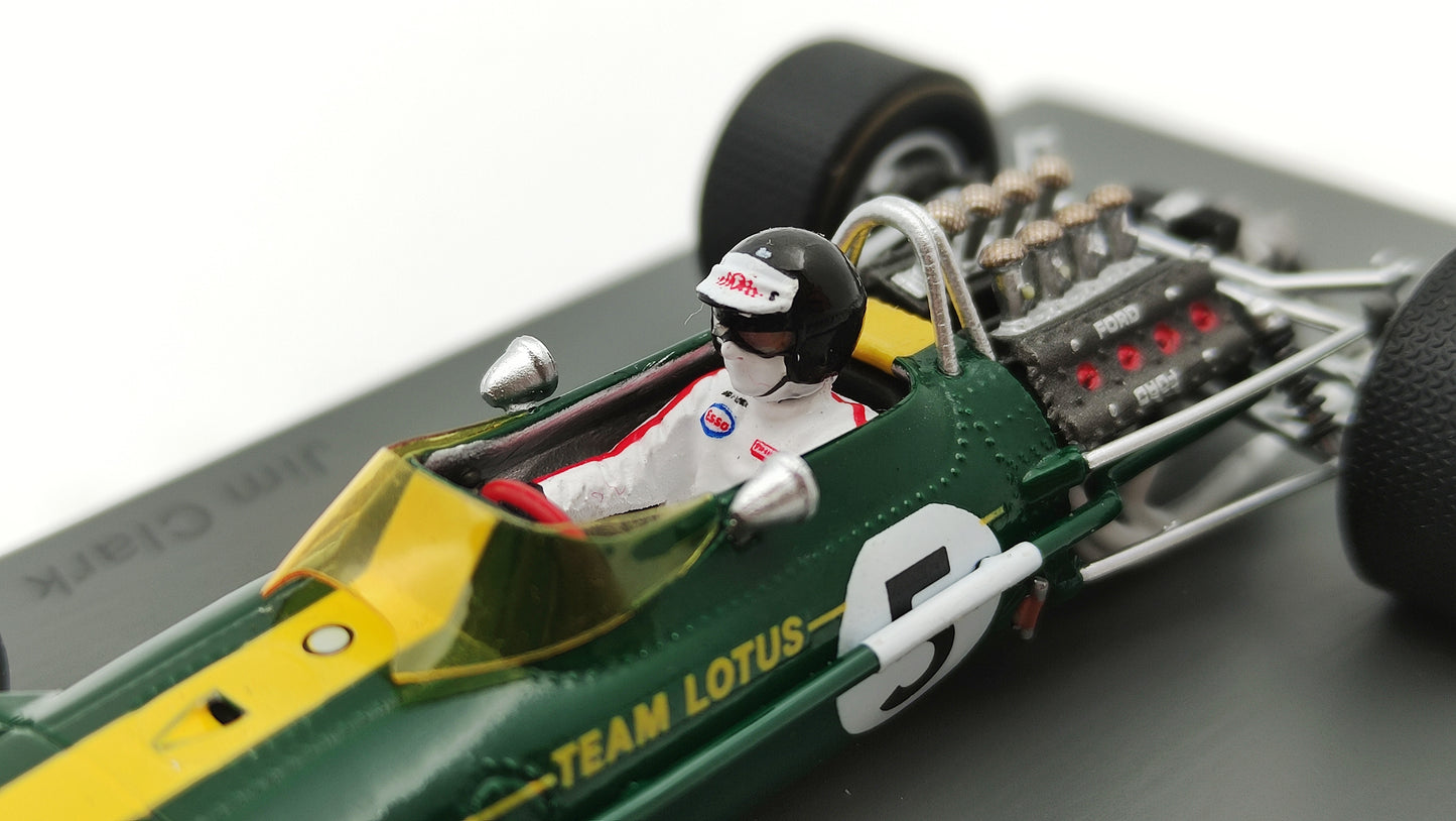 Spark Lotus 49 Jim Clark Winner Dutch GP 1967 1/43 S4826