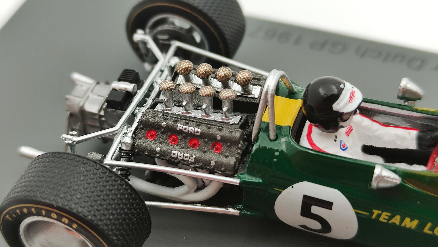 Spark Lotus 49 Jim Clark Winner Dutch GP 1967 1/43 S4826