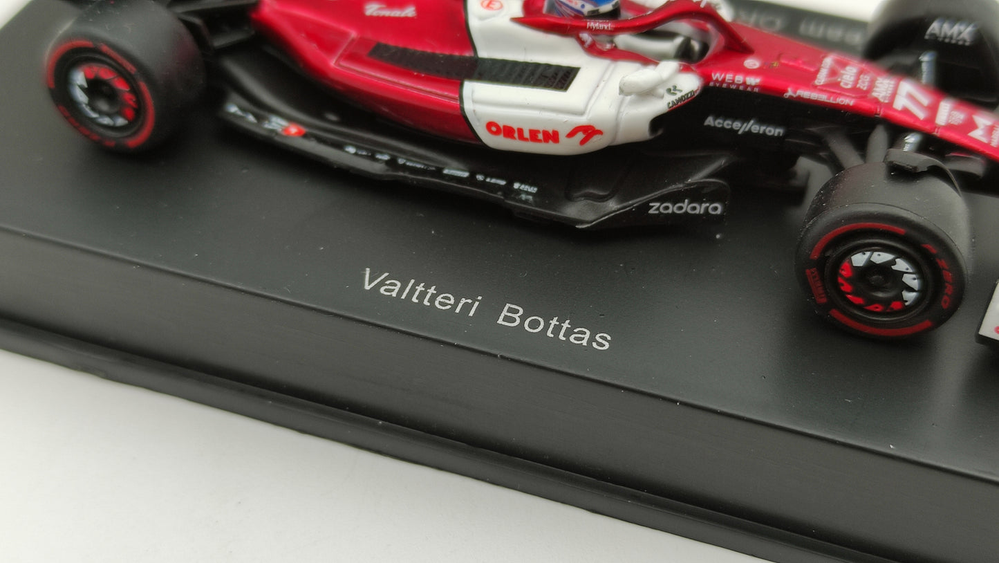 Sparky Alfa Romeo C42 Valtteri Bottas F1 2022 1/64 SY260