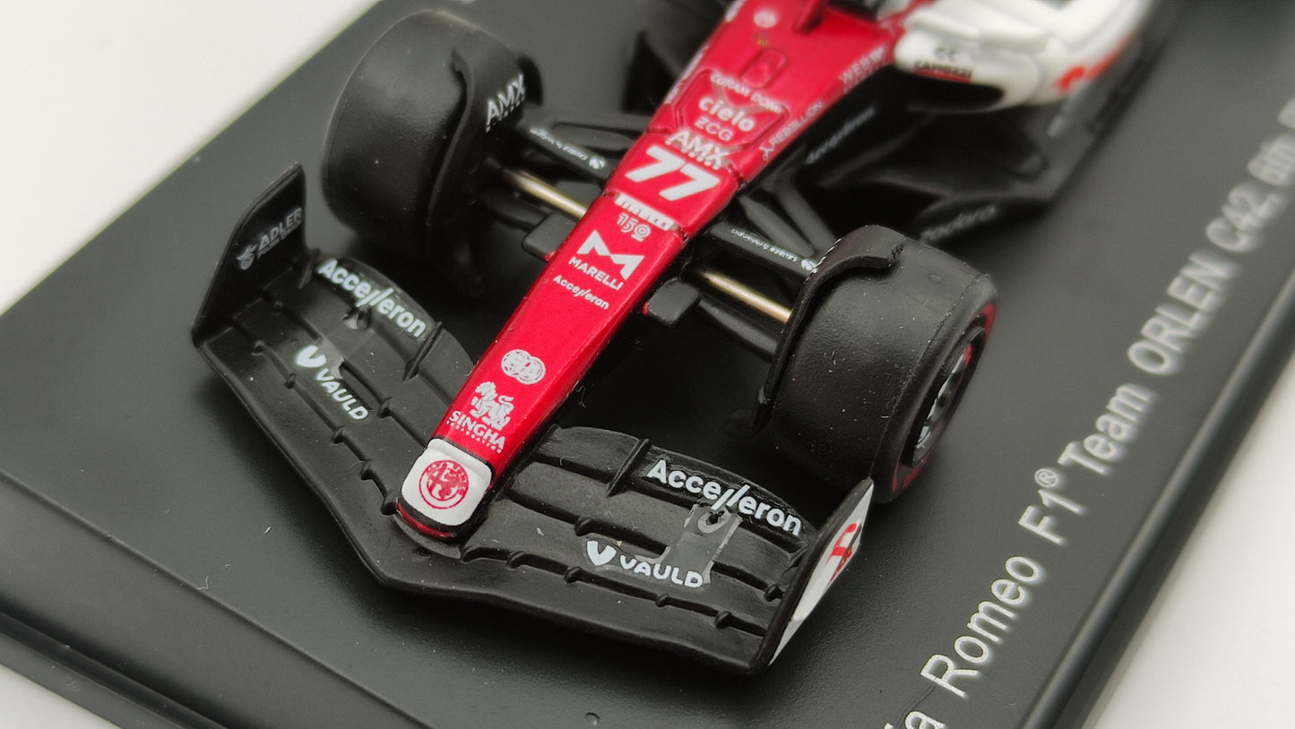 Sparky Alfa Romeo C42 Valtteri Bottas F1 2022 1/64 SY260