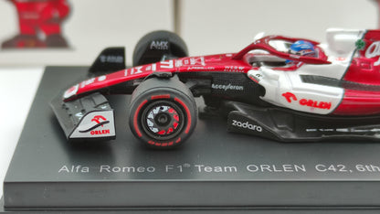 Sparky Alfa Romeo C42 Valtteri Bottas F1 2022 1/64 SY260