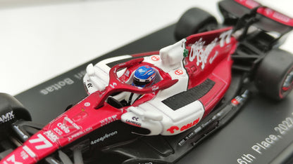 Sparky Alfa Romeo C42 Valtteri Bottas F1 2022 1/64 SY260
