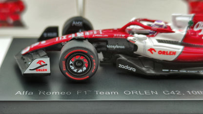 Sparky Alfa Romeo C42 Zhou Guanyu F1 2022 1/64 SY261