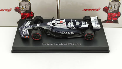 Sparky AlphaTauri AT03 Yuki Tsunoda F1 2022 1/64 SY253