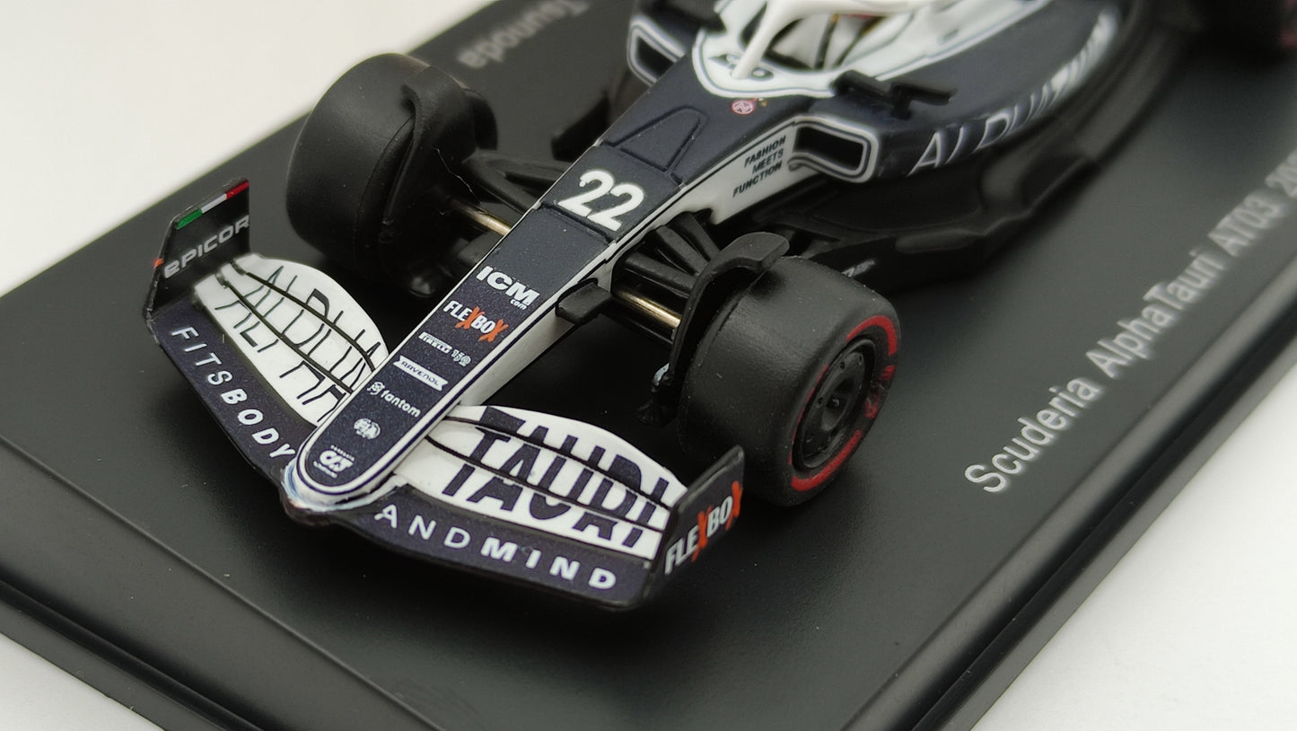 Sparky AlphaTauri AT03 Yuki Tsunoda F1 2022 1/64 SY253