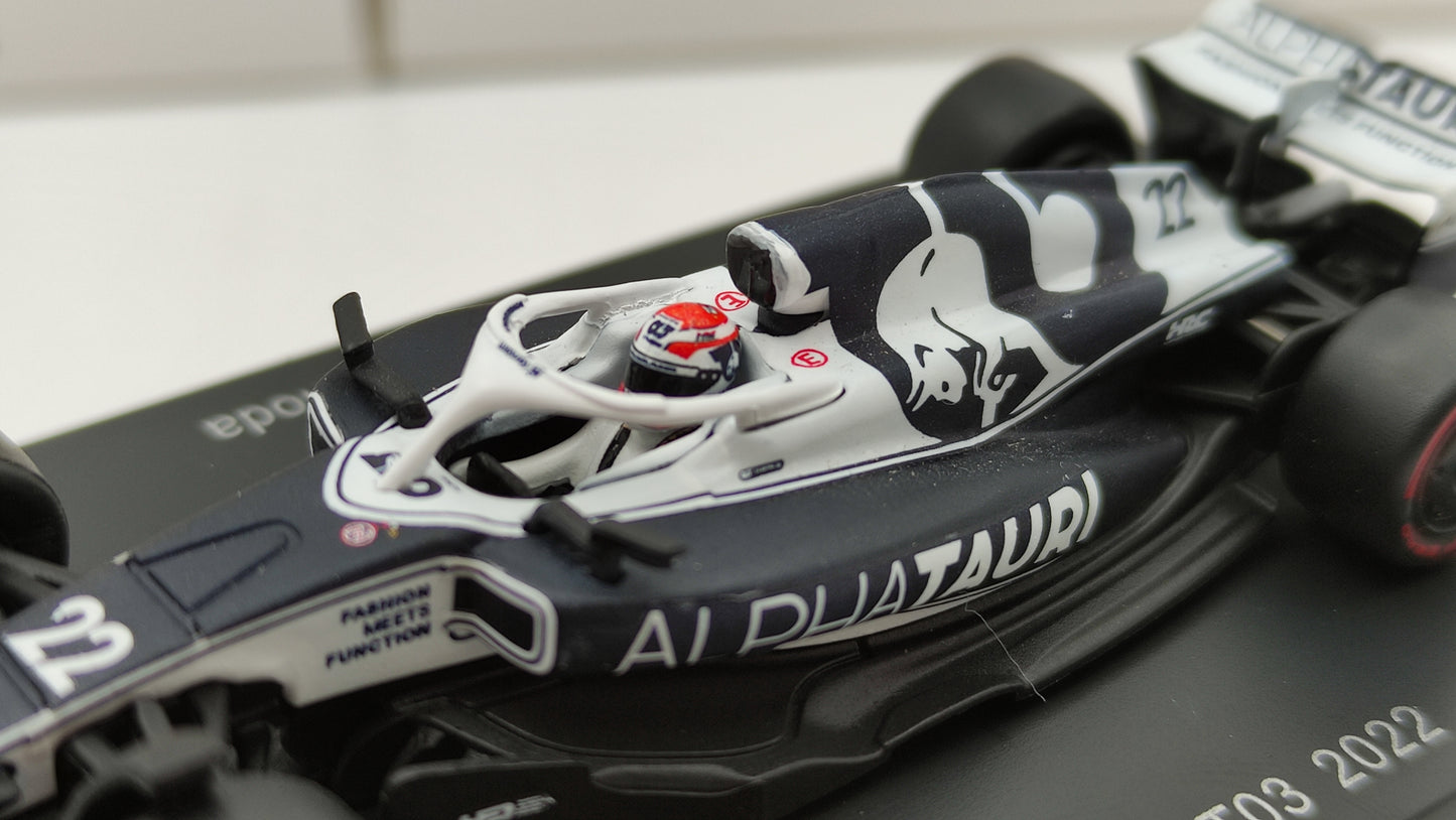 Sparky AlphaTauri AT03 Yuki Tsunoda F1 2022 1/64 SY253