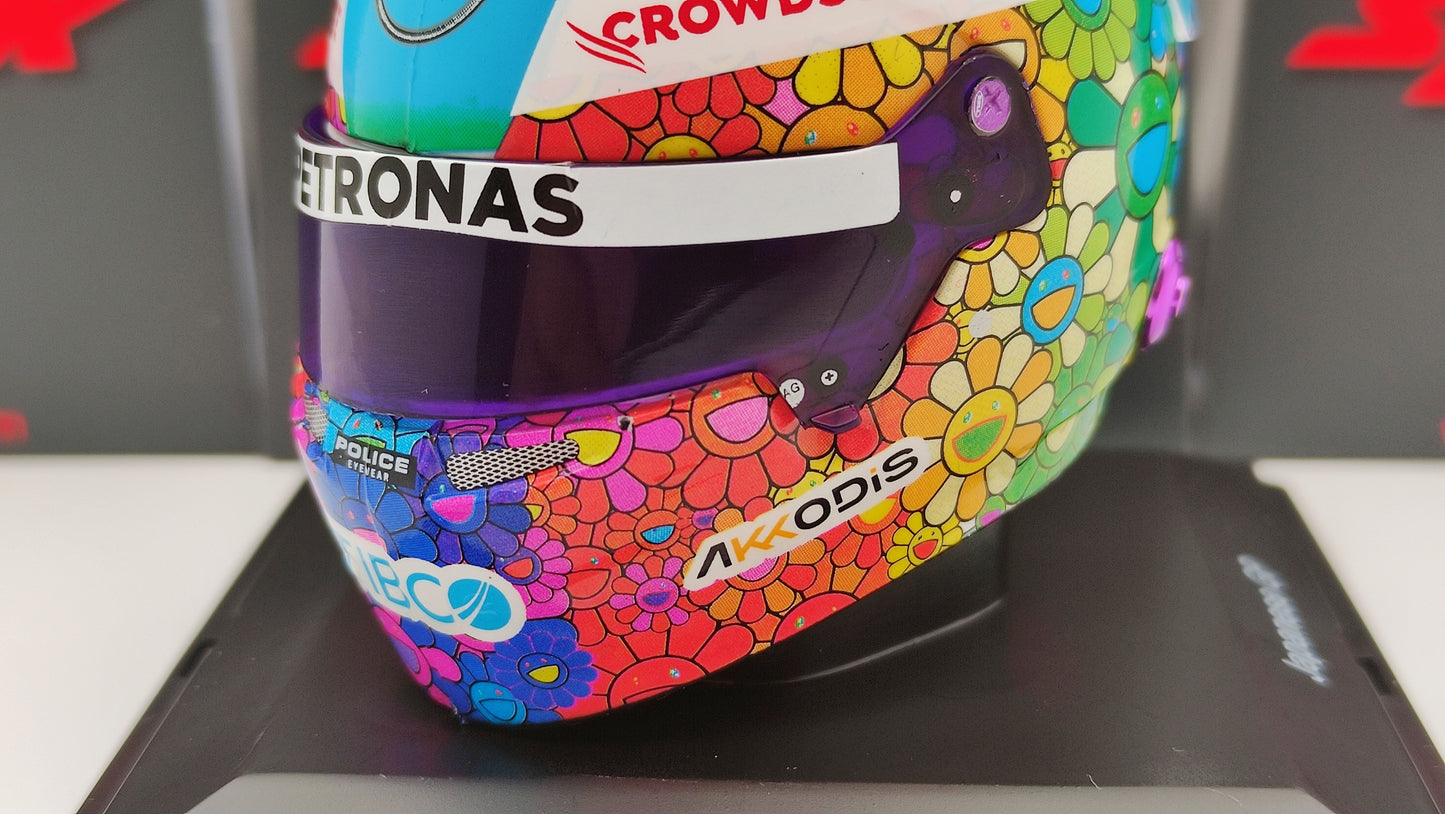 Spark Bell Helmet Lewis Hamilton AMG Mercedes F1 Japanese GP 2022 1/5 5HF083
