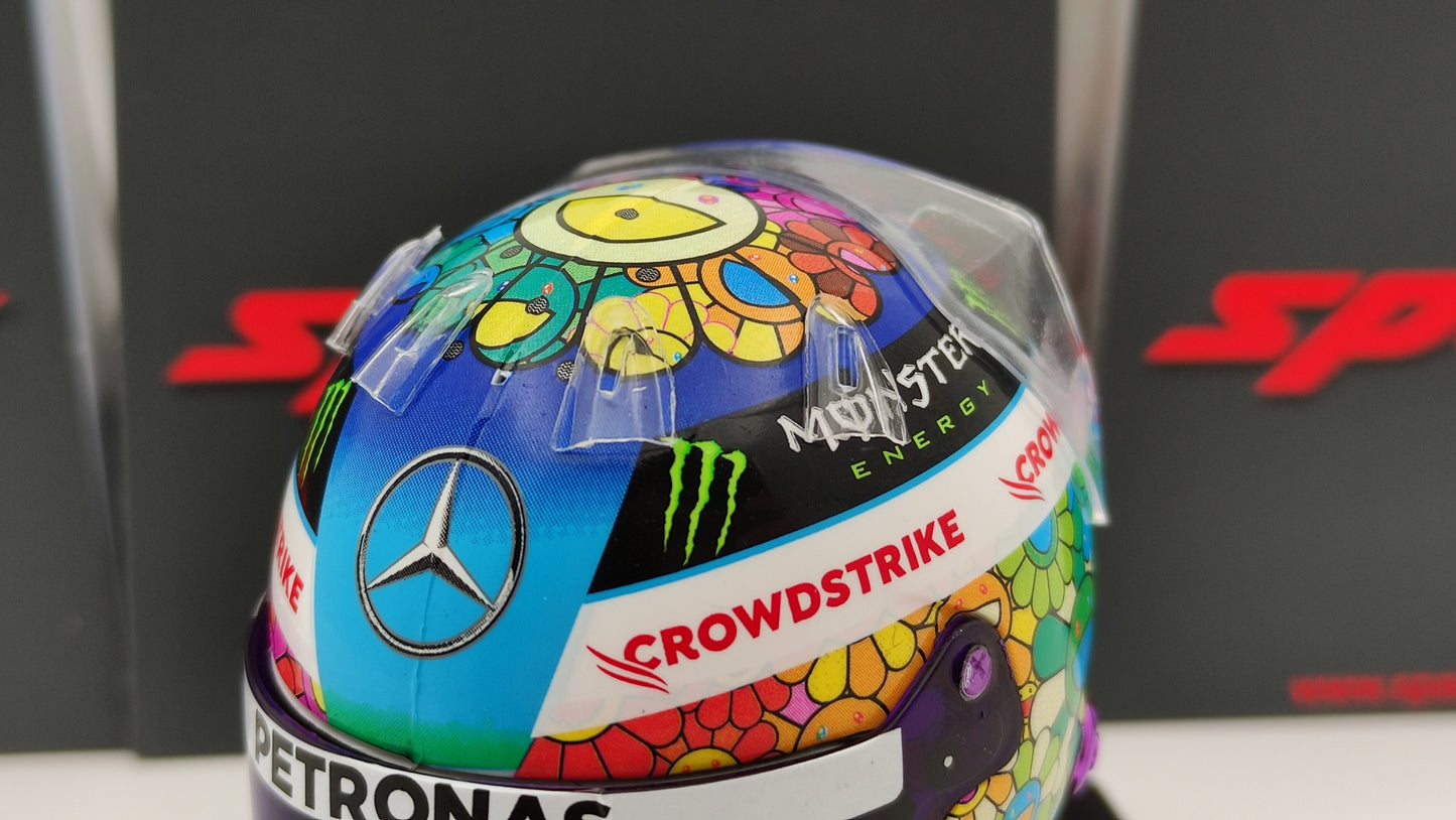 Spark Bell Helmet Lewis Hamilton AMG Mercedes F1 Japanese GP 2022 1/5 5HF083