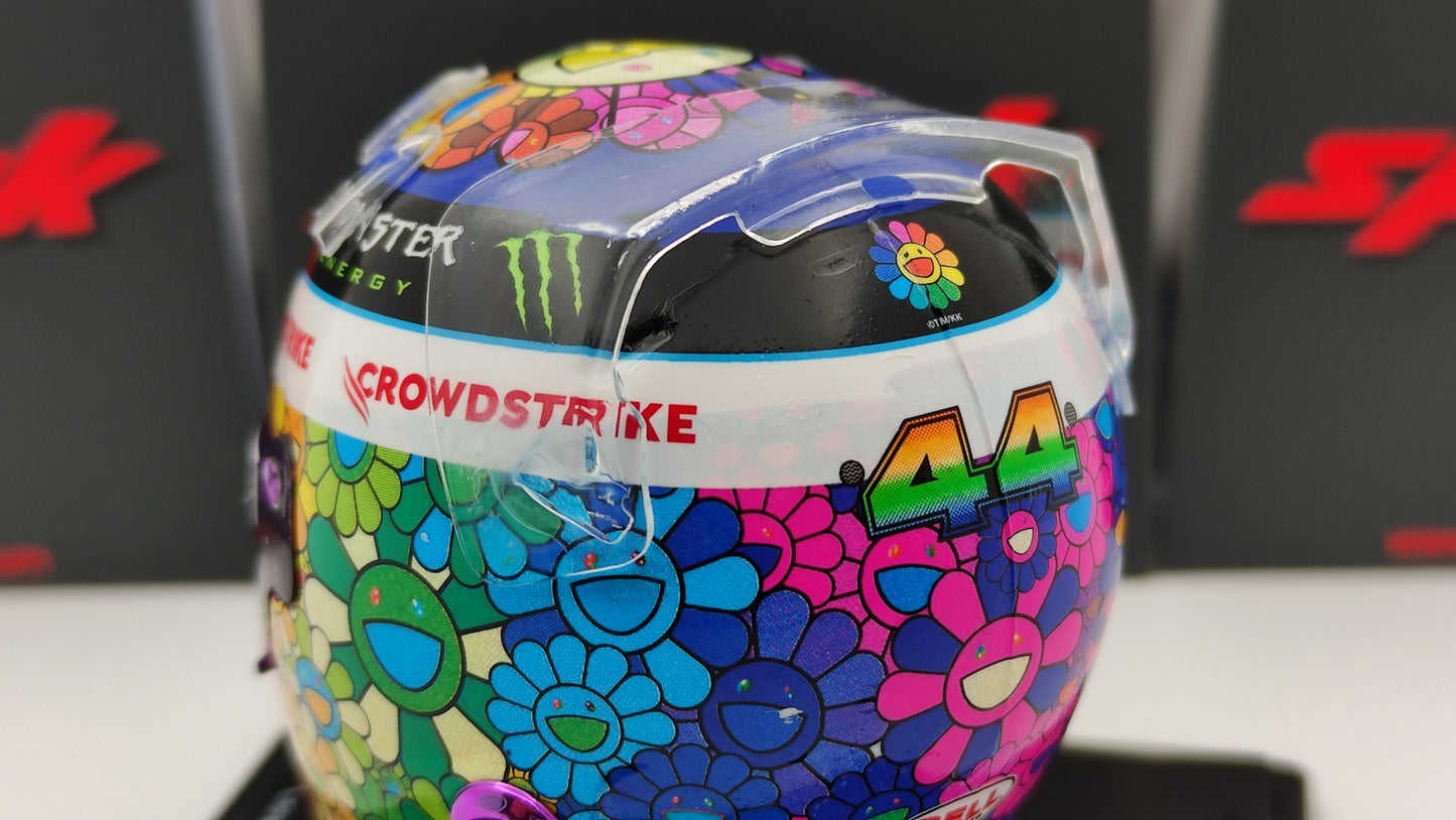 Spark Bell Helmet Lewis Hamilton AMG Mercedes F1 Japanese GP 2022 1/5 5HF083