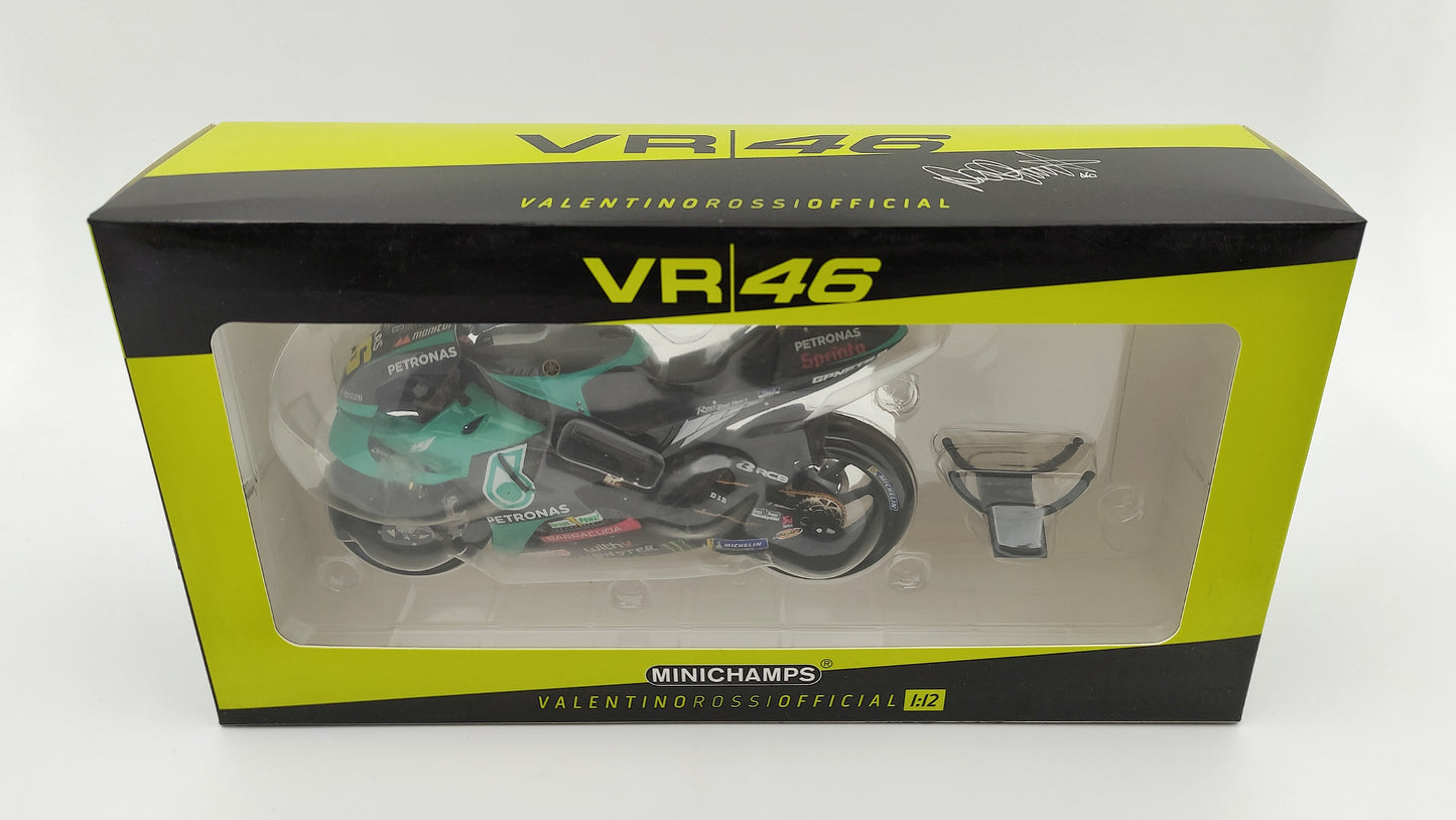 Minichamps Moto GP Yamaha YZR-M1 Last Ride Valentino Rossi 1/12 Valencia 2021 Limited Edition 2892 pcs.