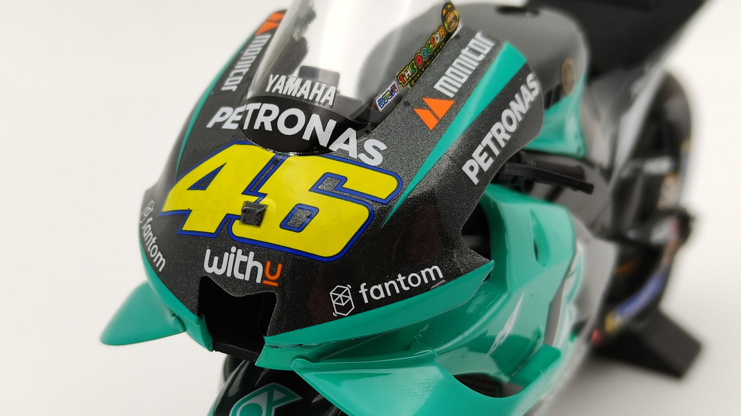 Minichamps Moto GP Yamaha YZR-M1 Last Ride Valentino Rossi 1/12 Valencia 2021 Limited Edition 2892 pcs.