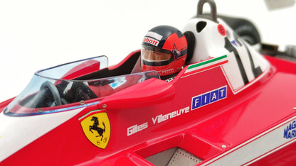 GP Replicas Ferrari 312T3 Gilles Villeneuve 1978 Canadian GP winner 1/18 GP002CN