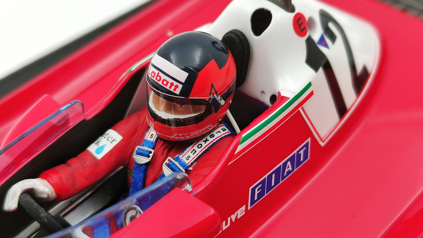 GP Replicas Ferrari 312T3 Gilles Villeneuve 1978 Canadian GP winner 1/18 GP002CN
