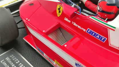 GP Replicas Ferrari 312T3 Gilles Villeneuve 1978 Canadian GP winner 1/18 GP002CN