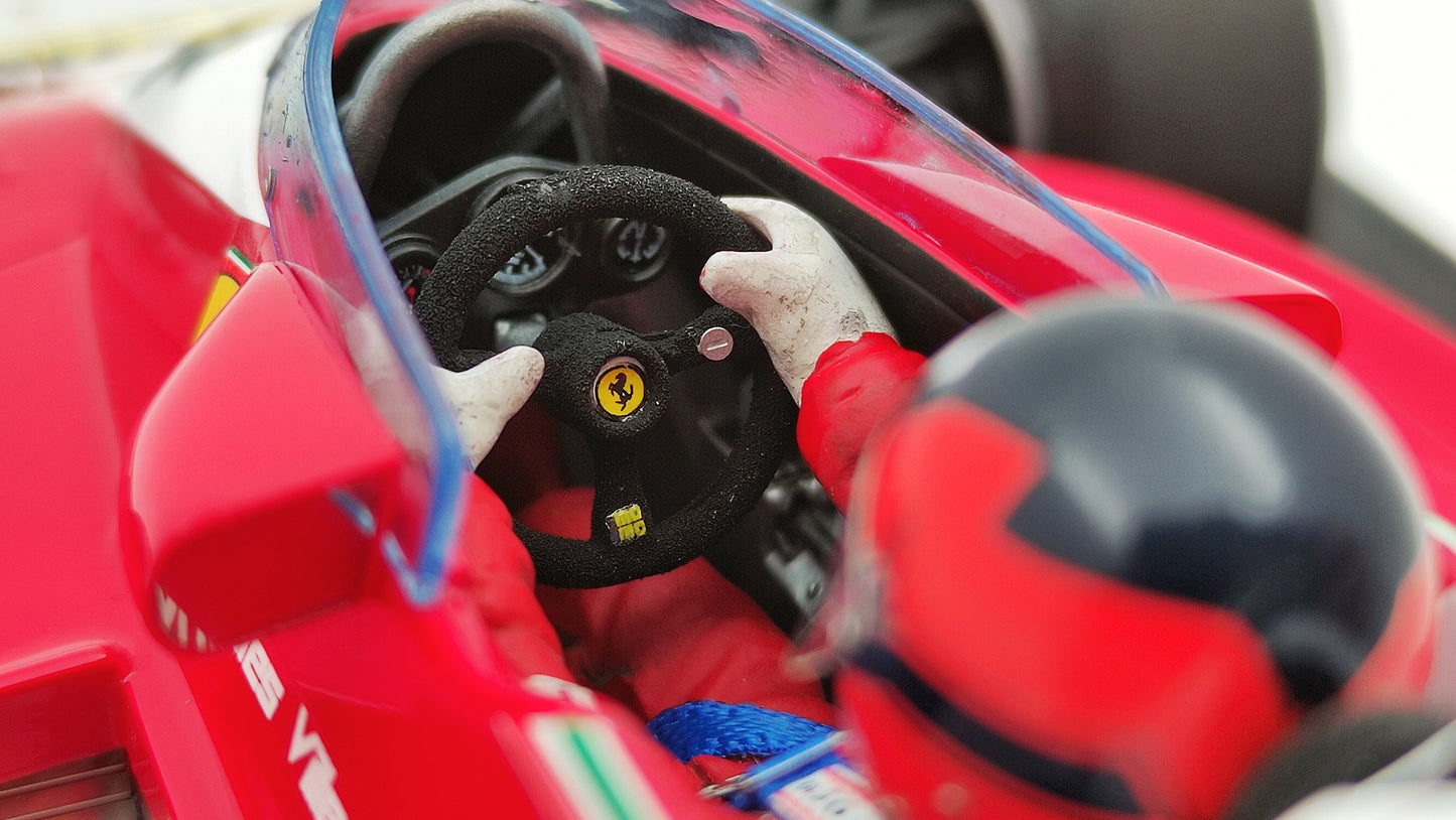 GP Replicas Ferrari 312T3 Gilles Villeneuve 1978 Canadian GP winner 1/18 GP002CN