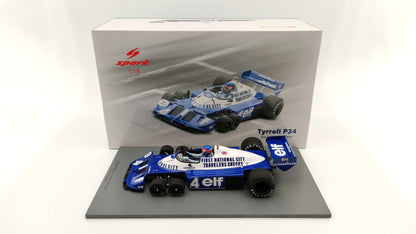 Spark Tyrrell P34 Patrick Depailler Canadian GP 1977 1/18 18S574