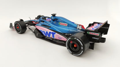 Solido Alpine F1 A522 Renault Fernando Alonso 2022 Monaco GP 1/18 S1808803