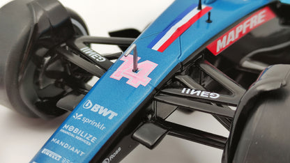 Solido Alpine F1 A522 Renault Fernando Alonso 2022 Monaco GP 1/18 S1808803