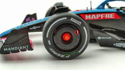 Solido Alpine F1 A522 Renault Fernando Alonso 2022 Monaco GP 1/18 S1808803