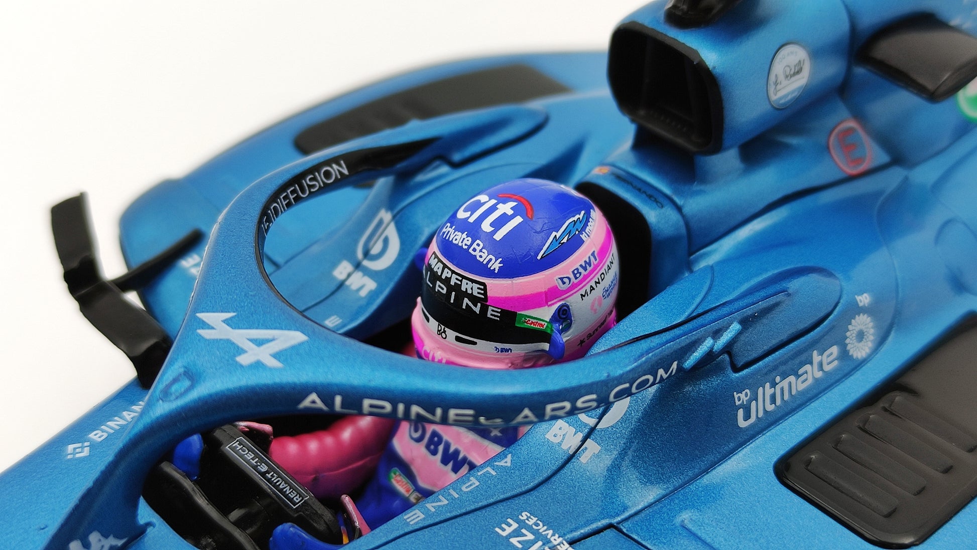 Solido 1:18 Fernando Alonso Alpine A522 #14 7ème Monaco GP formule 1 2022  S1808803 modèle voiture S1808803 421182120 3663506019227