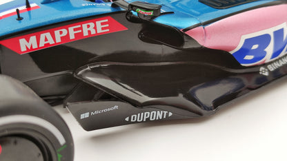 Solido Alpine F1 A522 Renault Fernando Alonso 2022 Monaco GP 1/18 S1808803