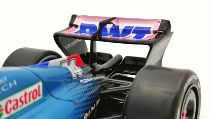 Solido Alpine F1 A522 Renault Fernando Alonso 2022 Monaco GP 1/18 S1808803