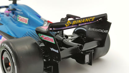 Solido Alpine F1 A522 Renault Fernando Alonso 2022 Monaco GP 1/18 S1808803