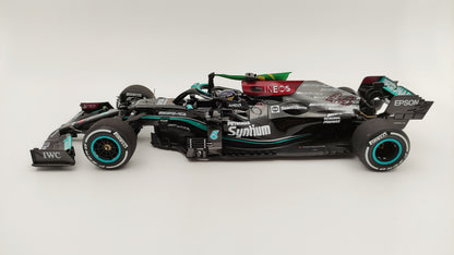 Minichamps AMG Mercedes W12 Lewis Hamilton 2021 Brazilian GP winner 1/18 110212044