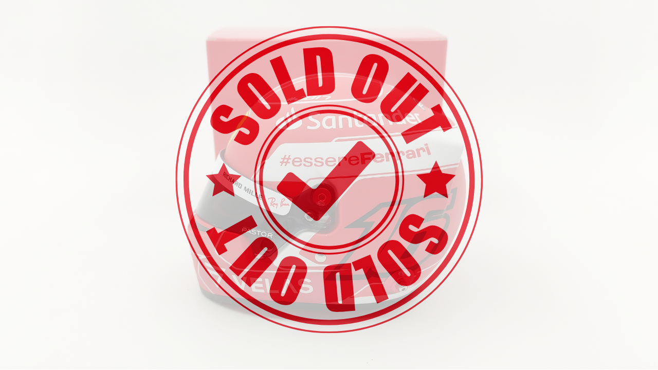 Bell Mini Helmet Charles Leclerc Scuderia Ferrari F1 1/2 2022